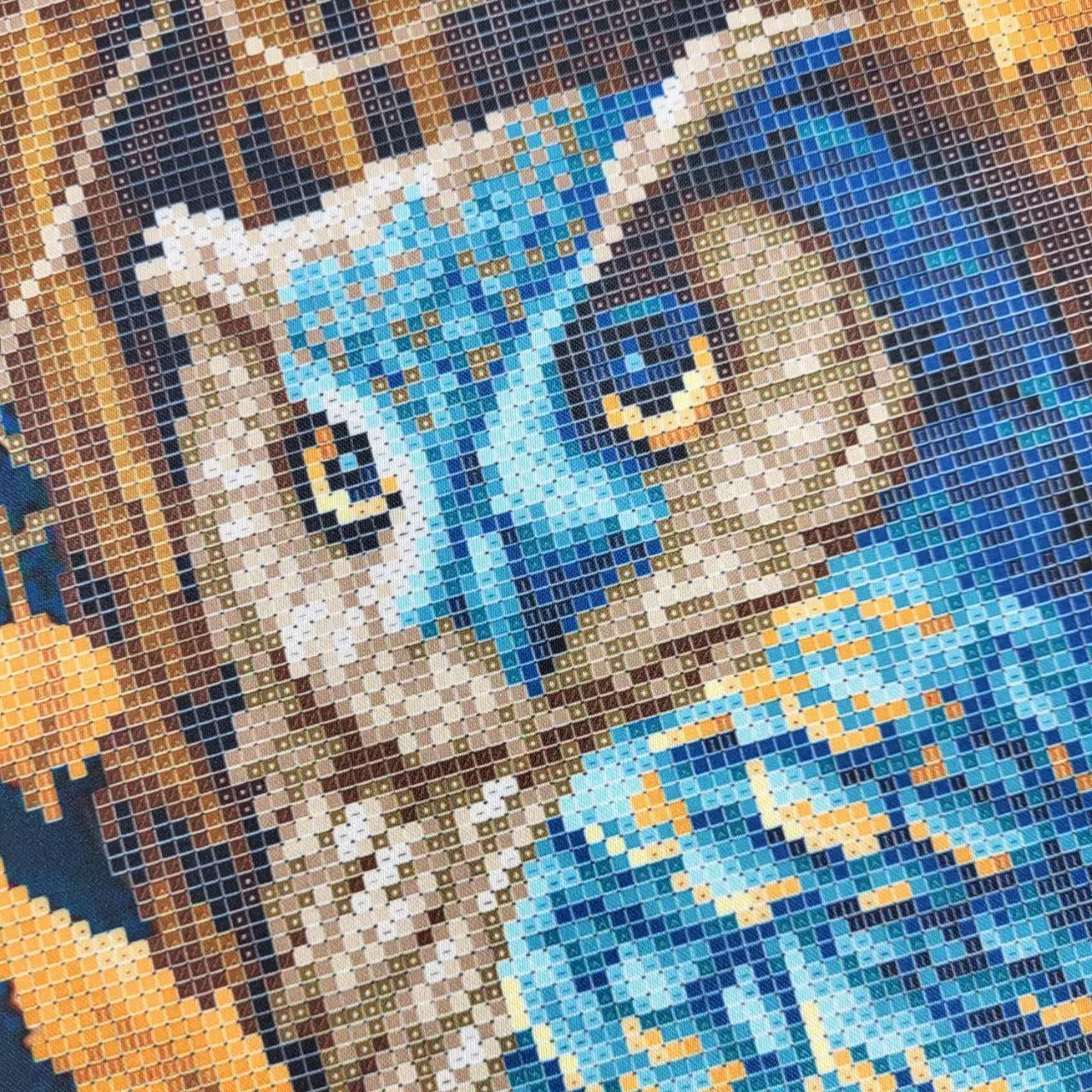 Borduurset Uil in het herfstbos - Afbeelding 6