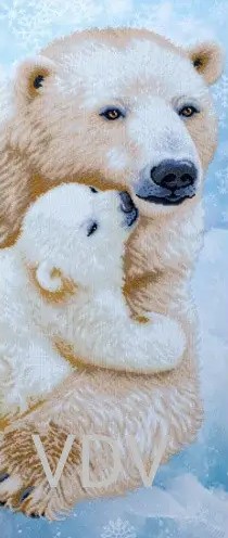 Kralen borduurpakket "Maternale warmte"