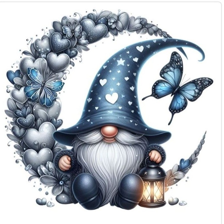 Borduurpakket Gnome van de Liefde